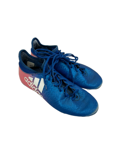 Used Adidas X 16.3 FG Soccer Cleats Royal Blue Senior 7 11692-S000138435