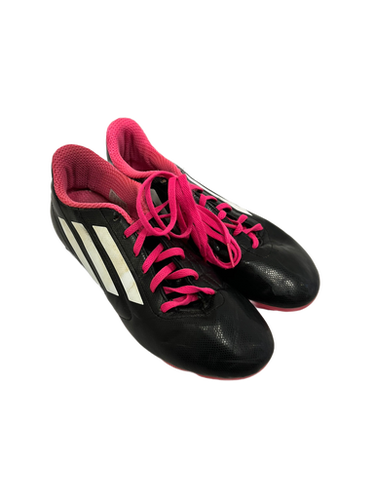 Used Adidas CONQUISTO Soccer Cleats Black Junior 06 11692-S000138434