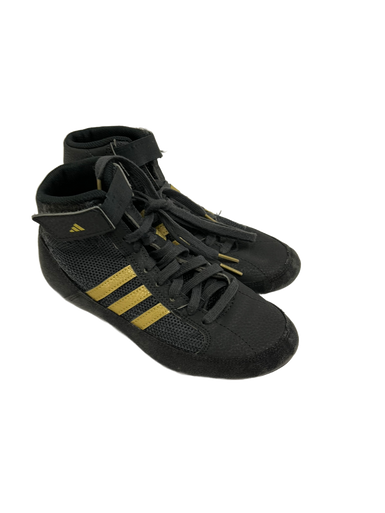 Used Adidas HVC 2 Wrestling Shoes Grey Junior 03.5 11692-S000138437