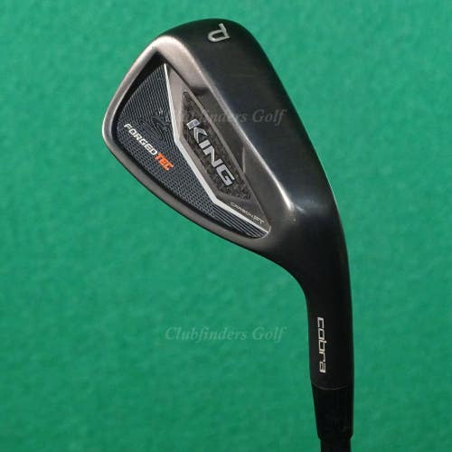 Cobra King Forged Tec Black PW Pitching Wedge AMT Tour White Onyx Steel Stiff