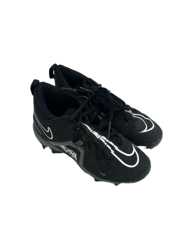 Used Nike ALPHA MENACE 3 Jr FB Cleats Black Junior 01.5 11692-S000138451