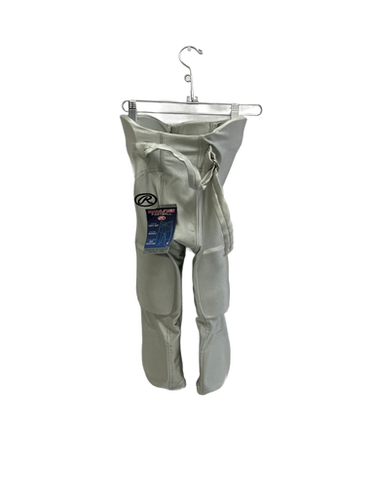 Used Rawlings Youth FB Integrated Pants Silver LG 11692-S000138459