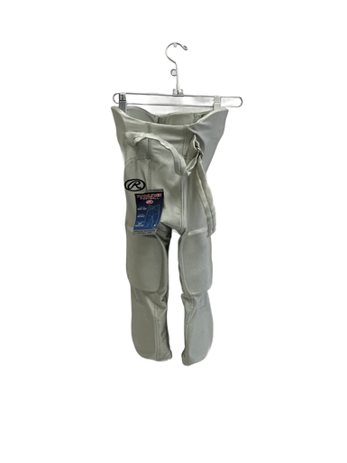 Used Rawlings Youth FB Integrated Pants Silver LG 11692-S000138459