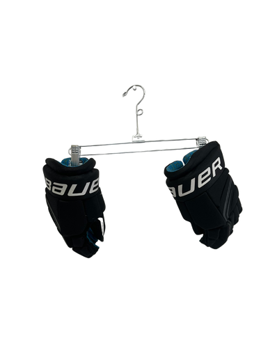 Used Bauer X Junior Gloves Black 10" 11692-S000138467
