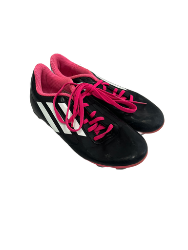 Used Adidas CONQUISTO Soccer Cleats Black Senior 5.5 11692-S000138477