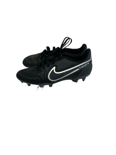 Used Nike TIEMPO Soccer Cleats Black Senior 6.5 11692-S000138491