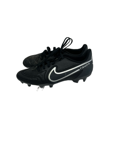 Used Nike TIEMPO Soccer Cleats Black Senior 6.5 11692-S000138491