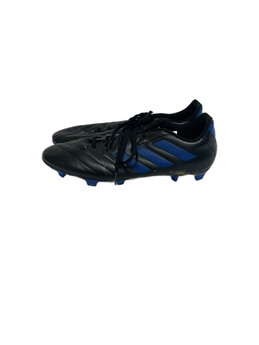 Used Adidas GOLETTO Soccer Cleats Black And Navy Blue Senior 13 11692-S000138495