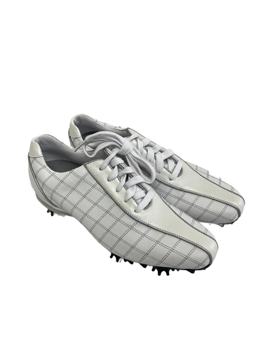 Used Foot Joy LO PRO Womens Golf Shoes White Senior 8.5 11692-S000138509