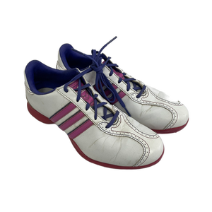 Used Adidas DRIVER MAY S Womens Golf Shoes White Senior 8.5 11692-S000138507