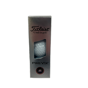 Used Titleist PRO V1X 3 Ball - Golf Ball Sleeve 11692-S000138512