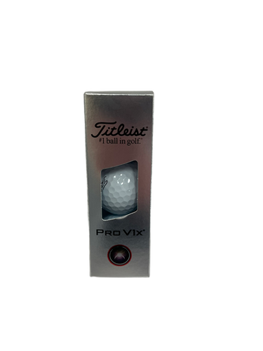 Used Titleist PRO V1X 3 Ball - Golf Ball Sleeve 11692-S000138510