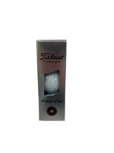 Used Titleist PRO V1X 3 Ball - Golf Ball Sleeve 11692-S000138510