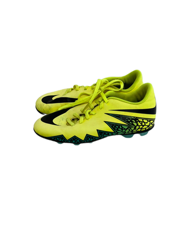 Used Nike HYPERVENOM Soccer Cleats Yellow Junior 03 11692-S000138529