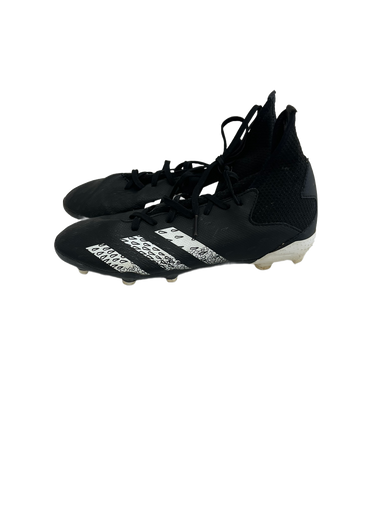 Used Adidas PREDATOR Soccer Cleats Black Junior 05.5 11692-S000138530