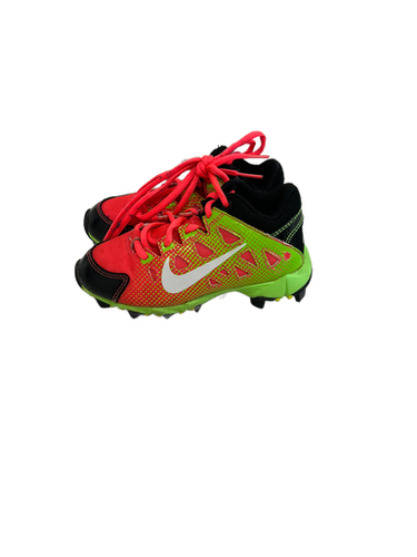 Used Nike HYPERDIAMOND BB/SB Cleats Black And Pink Youth 10.0 11692-S000138532