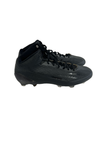 Used Adidas ADIZERO Adult FB Cleats Black Senior 10.5 11692-S000138533