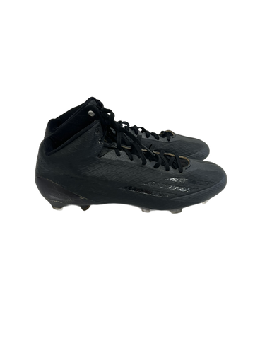 Used Adidas ADIZERO Adult FB Cleats Black Senior 10.5 11692-S000138533