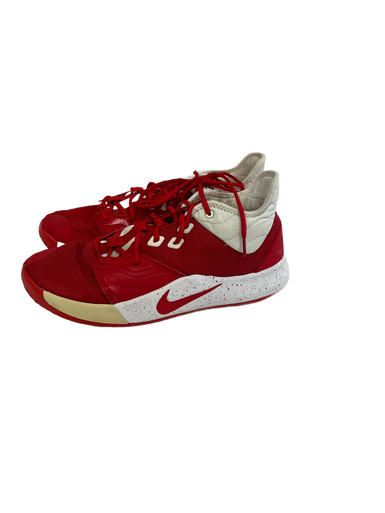 Used Nike PG 3 TB Basketball Shoes M Red Senior 10.5 11692-S000138547
