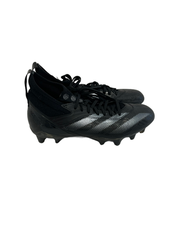 Used Adidas ADIZERO IMPACT Adult FB Cleats Black Senior 7.5 11692-S000138555