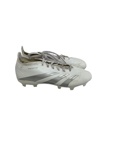 Used Adidas PREDATOR Soccer Cleats White Senior 7.5 11692-S000138554