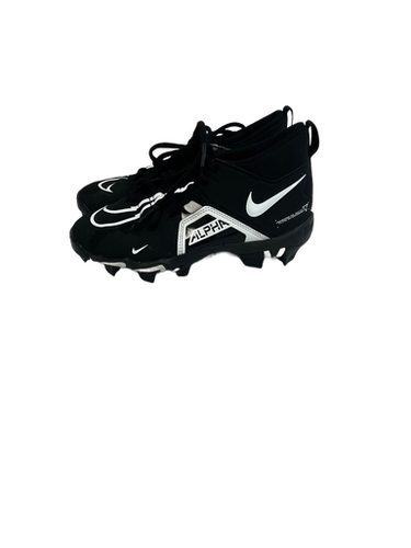 Used Nike ALPHA MENACE SHARK Jr FB Cleats Black Junior 03.5 11692-S000138564