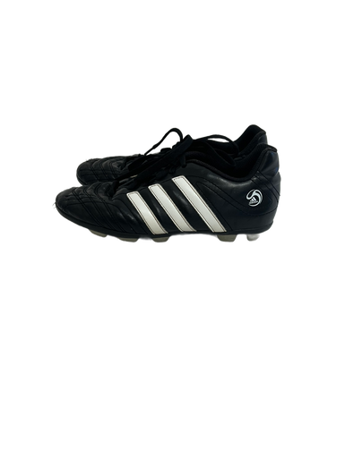Used Adidas GOLETTO TRX HG Soccer Cleats Black Junior 03.5 11692-S000138571