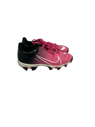 Used Nike HYPERDIAMOND 4 BB/SB Cleats Pink Junior 02.5 11692-S000138567