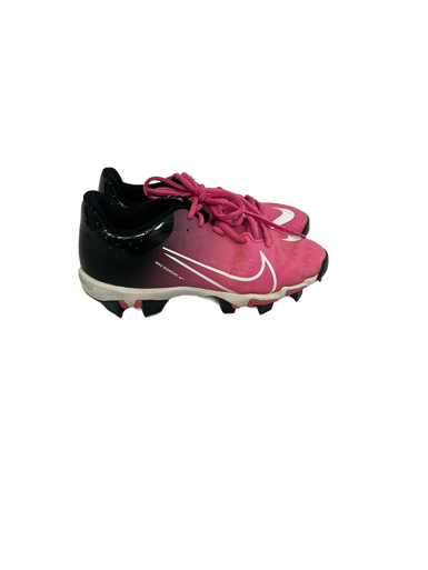 Used Nike HYPERDIAMOND 4 BB/SB Cleats Pink Junior 02.5 11692-S000138567