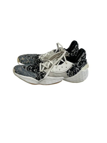 Used Adidas HARDEN VOL 4 Basketball Shoes M White Senior 11.5 11692-S000138560