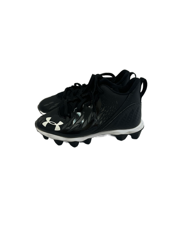 Used Under Armour SPOTLIGHT FRANCHISE Jr FB Cleats Black Junior 01 11692-S000138566