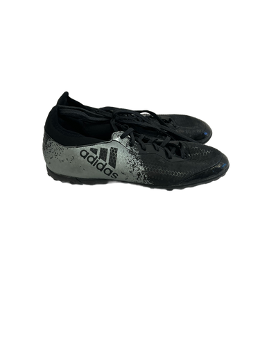 Used Adidas X 16.3 CAGE Soccer Turf Shoes Black Senior 8 11692-S000138570