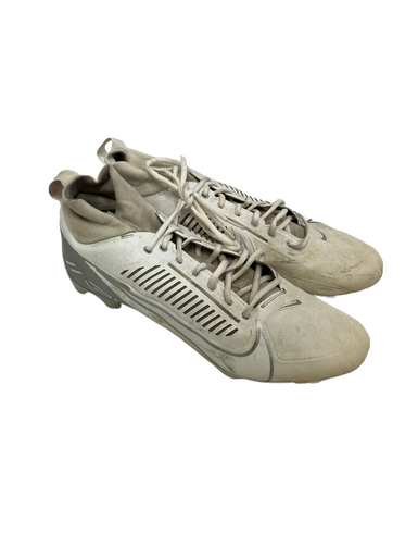 Used Nike VAPOR EDGE PRO 360 Adult FB Cleats White Senior 15 11692-S000138576