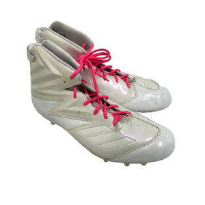 Used Adidas FREAK HIGH Adult FB Cleats White Senior 14 11692-S000138573