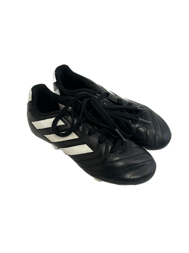 Used Adidas GOLETTO Soccer Cleats Black Youth 12.5 11692-S000138607