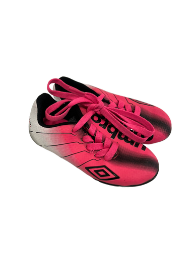 Used Umbro Soccer Cleats Black And Pink Youth 08.0 11692-S000138604