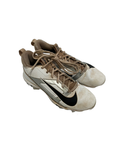 Used Nike ALPHA MENACE SHARK Jr FB Cleats White Junior 05.5 11692-S000138613
