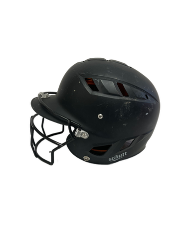 Used Schutt 325600 Batting Helmet w/Mask Black XXS 11692-S000138625