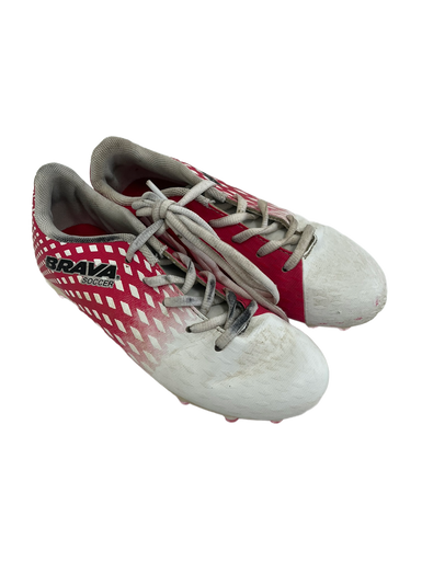 Used Brava Soccer Cleats Pink And White Junior 01.5 11692-S000138627