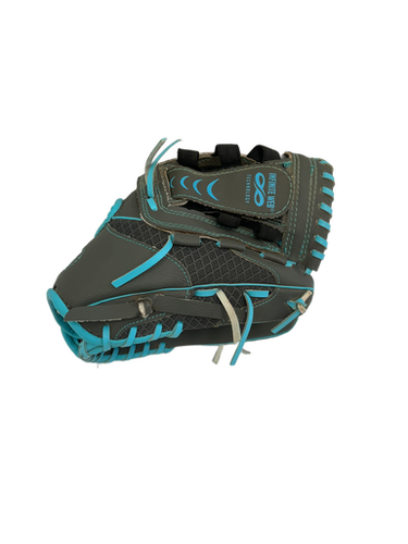 Used Franklin RTP BB/SB Glove RH Throw Grey And Royal Blue 10 1/2" 11692-S000138636