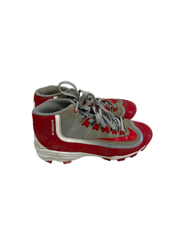 Used Nike HUARACHE BB/SB Cleats Red Junior 05.5 11692-S000138663