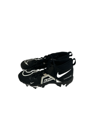 Used Nike ALPHA MENACE SHARK Jr FB Cleats Black And White Junior 04 11692-S000138661