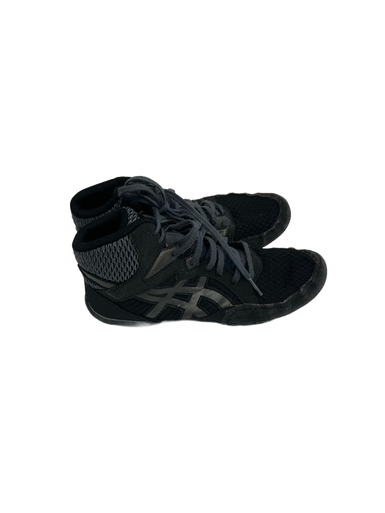 Used Asics SNAPDOWN Wrestling Shoes Black Junior 05 11692-S000138670