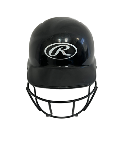 Used Rawlings MLTBH-R1 Batting Helmet w/Mask Black One Size 11692-S000138668