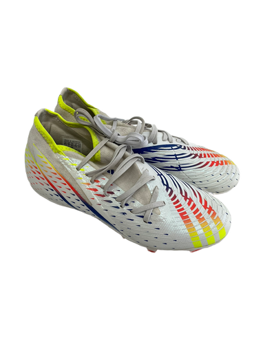 Used Adidas PREDATOR EDGE Soccer Cleats White Senior 7.5 11692-S000138704
