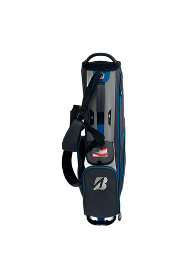 Used Bridgestone LIGHTWEIGHT GOLF STAND BAG Mens Stand Bag Grey 11692-S000138719