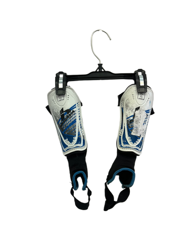 Used Brava Soccer Shin Guards Youth White XS 11692-S000138721