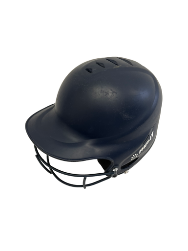 Used RIP-IT HELMET W/ MASK Batting Helmet w/Mask Navy Blue S/M 11692-S000138737