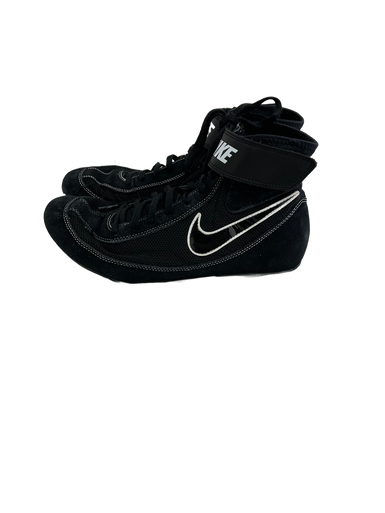 Used Nike SPEED SWEEP Wrestling Shoes Black Senior 9 11692-S000138109