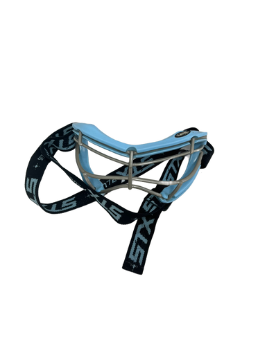 Used STX 4 SIGHT PLUS Lacrosse Facial Protect Carolina Blue MD 11692-S000138115